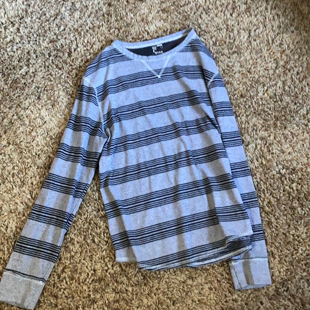 on the byas shirt